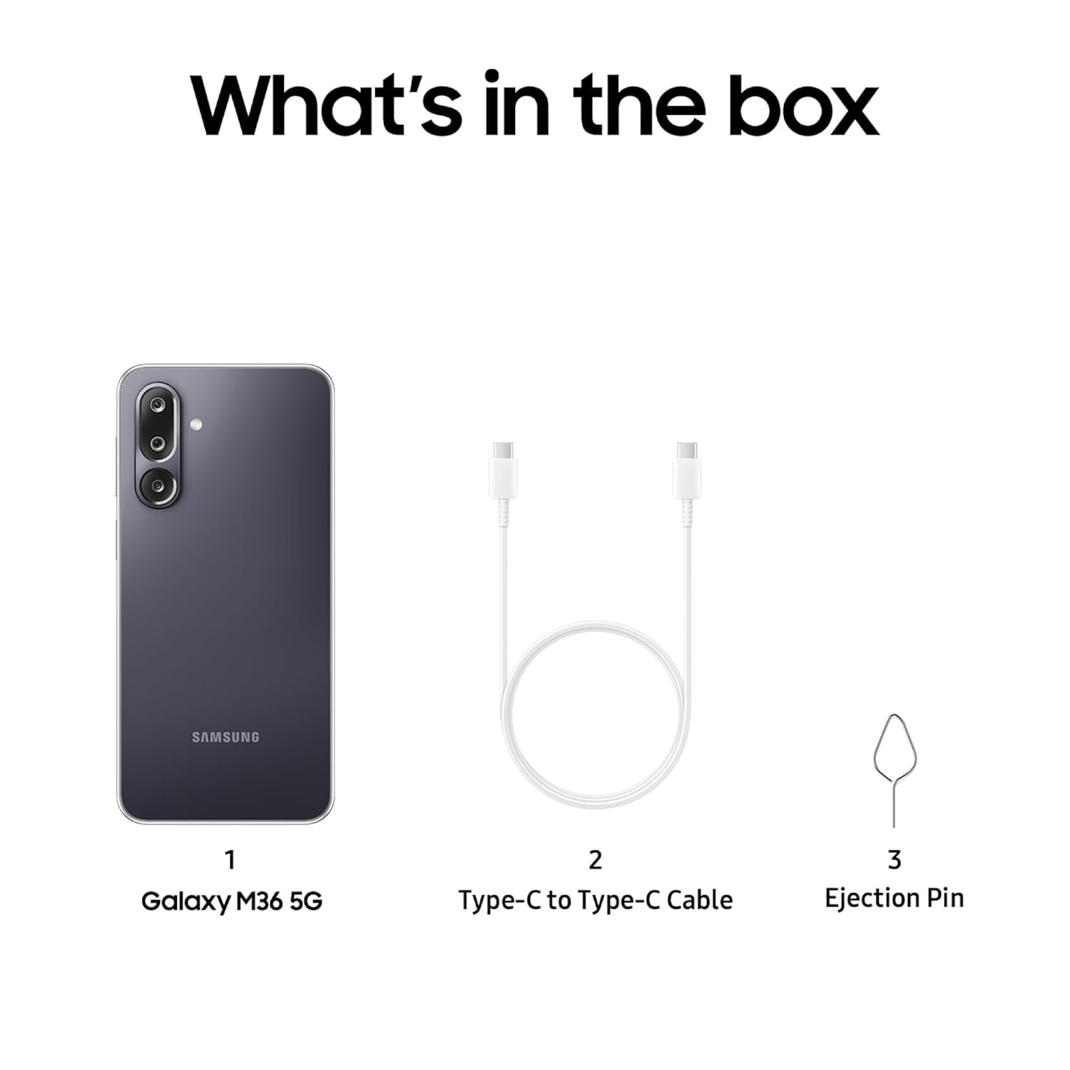 Samsung Galaxy M36 5G (Velvet Black, 6 GB RAM, 128 GB Storage)| Circle to Search| Google Gemini| Corning Gorilla Glass Victus+| 7.7mm Slim| AI Enhanced 50 MP OIS Triple Camera| Unmatched Nightography - Image 9